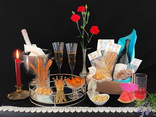 Geschenkkorb Thema Apéro