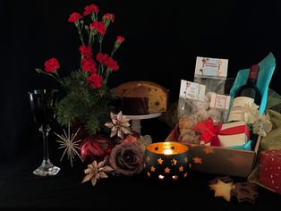 Geschenkkorb Thema Fest