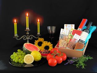 Geschenkkorb Thema Fernweh